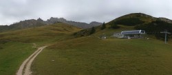 Archiv Foto Webcam Goldknopf auf der Seiser Alm 01:00