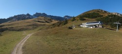 Archiv Foto Webcam Goldknopf auf der Seiser Alm 09:00