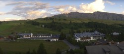 Archiv Foto Webcam Panoramablick Compatsch Seiser Alm 19:00