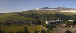 Archiv Foto Webcam Panoramablick Compatsch Seiser Alm 07:00