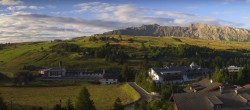 Archiv Foto Webcam Panoramablick Compatsch Seiser Alm 06:00