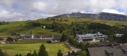 Archiv Foto Webcam Panoramablick Compatsch Seiser Alm 15:00