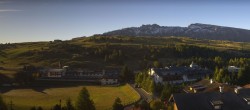 Archiv Foto Webcam Panoramablick Compatsch Seiser Alm 07:00