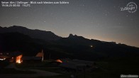 Archiv Foto Webcam Almgasthof Zallinger (Dolomiten) 23:00