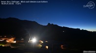 Archived image Webcam Almgasthof Zallinger 19:00