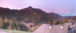 Archived image Webcam Panoramic view Ansitz Jakoberhof St. Ulrich 06:00