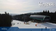 Archiv Foto Webcam Winterberg: Panorama-Aussicht am Bremberg 10:00