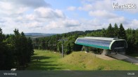 Archiv Foto Webcam Winterberg: Panorama-Aussicht am Bremberg 08:00