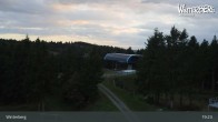Archiv Foto Webcam Winterberg: Panorama-Aussicht am Bremberg 18:00