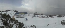 Archived image Webcam Fanningberg - View from top station 13:00