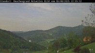 Archiv Foto Webcam Elzach 21:00