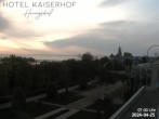 Archiv Foto Webcam Usedom: Ostsee-Strandpromenade in Heringsdorf 06:00