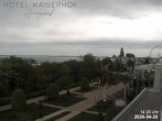 Archiv Foto Webcam Usedom: Ostsee-Strandpromenade in Heringsdorf 13:00