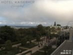 Archiv Foto Webcam Usedom: Ostsee-Strandpromenade in Heringsdorf 15:00