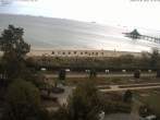 Archiv Foto Webcam Usedom: Ostseeblick Heringsdorf 09:00