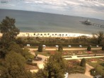 Archiv Foto Webcam Usedom: Ostseeblick Heringsdorf 13:00