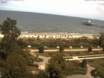Archiv Foto Webcam Usedom: Ostseeblick Heringsdorf 13:00