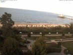 Archiv Foto Webcam Usedom: Ostseeblick Heringsdorf 19:00