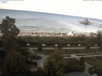 Archiv Foto Webcam Usedom: Ostseeblick Heringsdorf 19:00