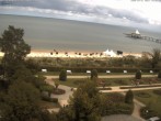 Archived image Webcam View at the Baltic Sea at Island Usedom 13:00