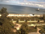 Archiv Foto Webcam Usedom: Ostseeblick Heringsdorf 13:00