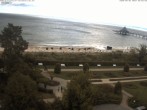 Archiv Foto Webcam Usedom: Ostseeblick Heringsdorf 19:00