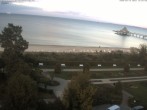 Archiv Foto Webcam Usedom: Ostseeblick Heringsdorf 19:00