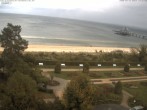 Archived image Webcam View at the Baltic Sea at Island Usedom 13:00
