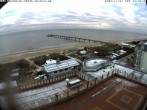 Archiv Foto Webcam Usedom: Ostseeblick an der Seebrücke Bansin 13:00