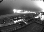 Archiv Foto Webcam Usedom: Ostseeblick an der Seebrücke Bansin 23:00