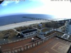 Archiv Foto Webcam Usedom: Ostseeblick an der Seebrücke Bansin 09:00