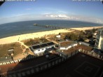 Archiv Foto Webcam Usedom: Ostseeblick an der Seebrücke Bansin 15:00