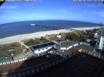 Archiv Foto Webcam Usedom: Ostseeblick an der Seebrücke Bansin 15:00