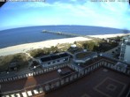 Archiv Foto Webcam Usedom: Ostseeblick an der Seebrücke Bansin 17:00