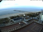 Archiv Foto Webcam Usedom: Ostseeblick an der Seebrücke Bansin 19:00