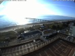 Archiv Foto Webcam Usedom: Ostseeblick an der Seebrücke Bansin 05:00