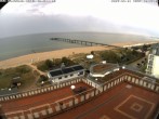 Archiv Foto Webcam Usedom: Ostseeblick an der Seebrücke Bansin 09:00