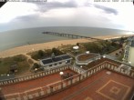 Archiv Foto Webcam Usedom: Ostseeblick an der Seebrücke Bansin 11:00