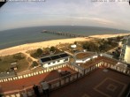 Archiv Foto Webcam Usedom: Ostseeblick an der Seebrücke Bansin 15:00