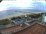 Archiv Foto Webcam Usedom: Ostseeblick an der Seebrücke Bansin 03:00