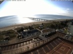 Archiv Foto Webcam Usedom: Ostseeblick an der Seebrücke Bansin 06:00