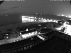 Archiv Foto Webcam Usedom: Ostseeblick an der Seebrücke Bansin 01:00