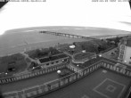 Archiv Foto Webcam Usedom: Ostseeblick an der Seebrücke Bansin 03:00