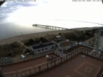 Archiv Foto Webcam Usedom: Ostseeblick an der Seebrücke Bansin 07:00