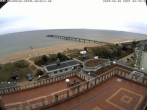 Archiv Foto Webcam Usedom: Ostseeblick an der Seebrücke Bansin 07:00
