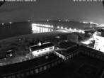 Archiv Foto Webcam Usedom: Ostseeblick an der Seebrücke Bansin 23:00