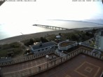 Archiv Foto Webcam Usedom: Ostseeblick an der Seebrücke Bansin 05:00