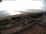 Archiv Foto Webcam Usedom: Ostseeblick an der Seebrücke Bansin 06:00