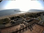 Archiv Foto Webcam Usedom: Ostseeblick an der Seebrücke Bansin 07:00