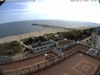 Archiv Foto Webcam Usedom: Ostseeblick an der Seebrücke Bansin 09:00